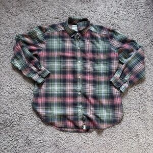 American Eagle Ahhmazingly Soft Flannel Boyfriend Fit Medium